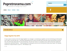 Tablet Screenshot of popretrorama.com